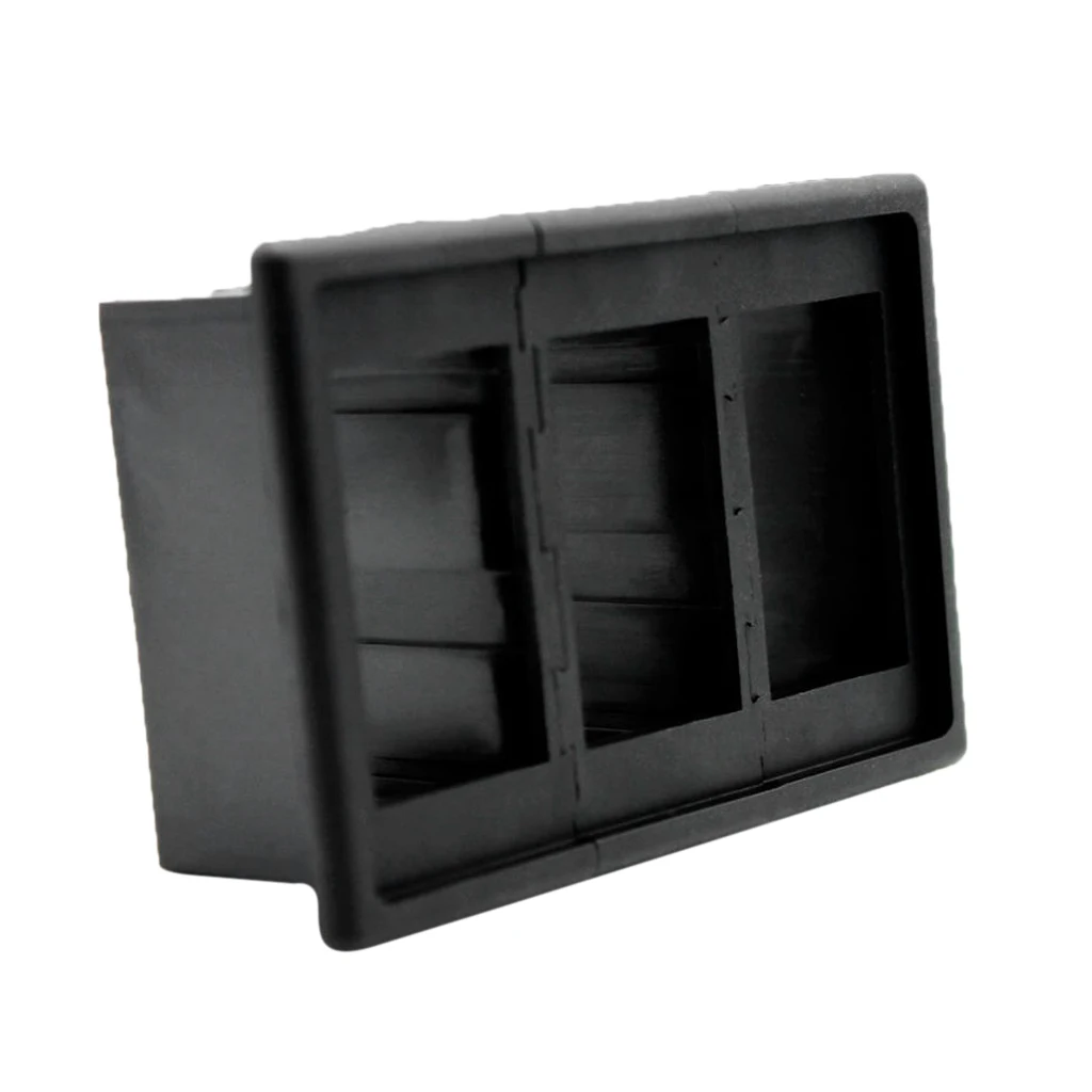 3 Gang Marine Boat Rockers Switch Clip Panel Patrol Holders Housing For ARB Carling