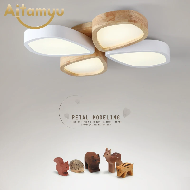 

plafon Acrylic LED Ceiling Lights Flower pattern modern luminaria led teto Indoor Ceiling Lamp For Living room Kitchen