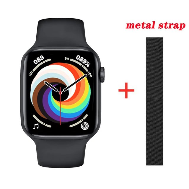 2021 IWO 13 PRO Watch 7 T500 Smart Watch Series 7 DIY Dials Heart Rate BT Call Men Women Sport Smart Watch PK X8MAX HW22 W46 W37 