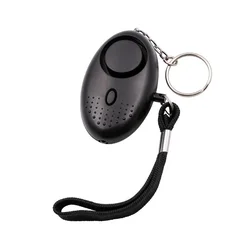 Auto defesa alarme 120db segurança proteger alerta grito alto alarme de emergência chaveiro de segurança pessoal para as mulheres criança mais velha menina