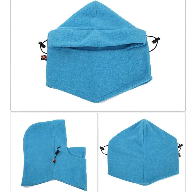 Description Picture 6 of itemCycling Cap Ski Winter Windproof Cap Outdoor Sport Bib Cold Padded Hood Mask Plush Warm Hat Bike Bicycle Men Women Hiking Scarve