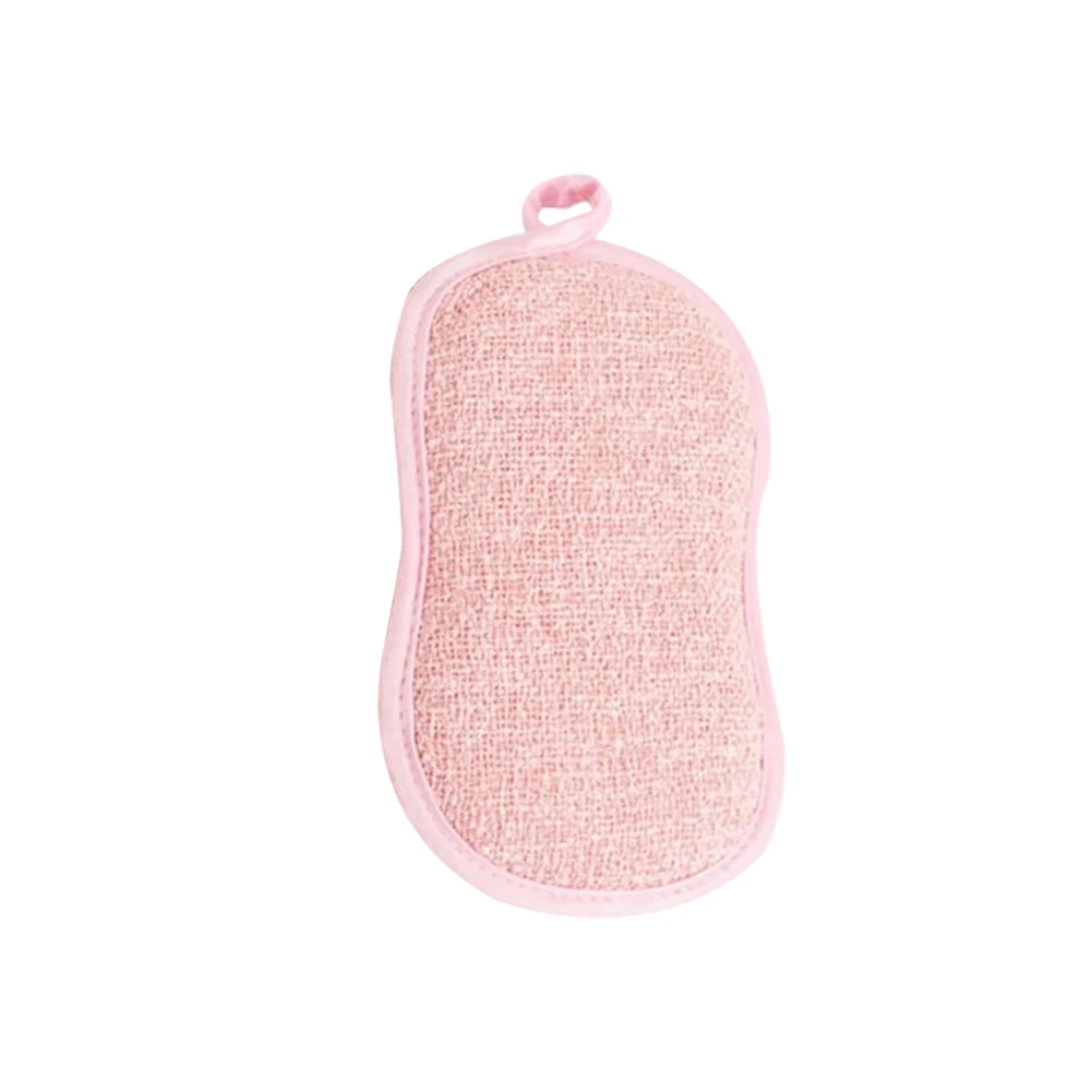 

Kitchen Cleaning Brush Household Pot Pan Washing Sponge Towel Artifact Double-sided Sponge Dish Cloth Decontamination Rag