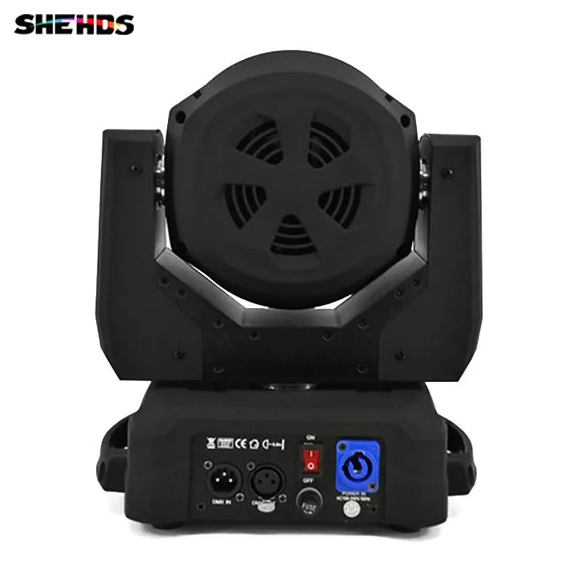 Небольшие окрашенные 12x18 Вт RGBWA+ UV6in1LED мыть Поворотная лампа DMX 512 Control DJ оборудование открытый шоу огни свадьбы