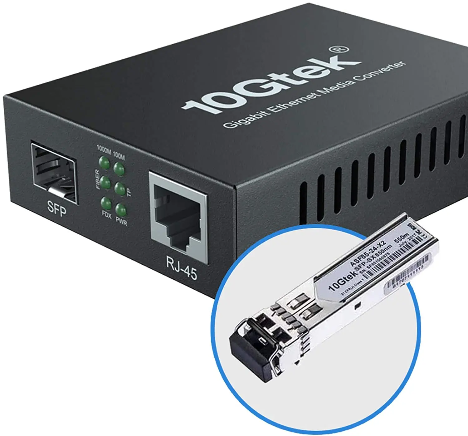 1.25 Gbps Ethernet Media Converter(kit #1) with a SFP SX Module, MMF, 850-nm, 550-m 3g sdi over fiber converter broadcast level include sfp module single mode single fiber 20km with rs485 or tally loop output