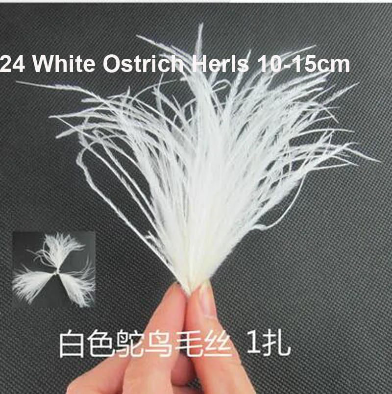 50Pcs/Lot! White Ostrich Goose Pheasant Feathers for Crafts Chicken Turkey Feather Wedding Party Accessories Decoration Plumes