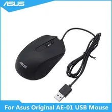 Для Asus оригинальная AE-01 USB Проводная оптическая мышь 1000 dpi портативная перезаряжаемая мини-мышь для Asus ноутбук компьютер