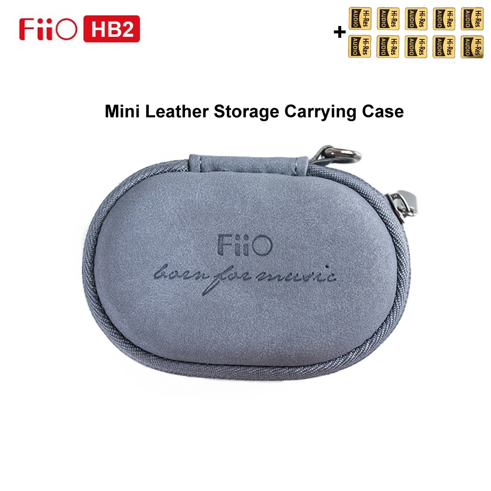 FiiO HB2 дорожная портативная Защитная мини-сумка для хранения наушников Аксессуары