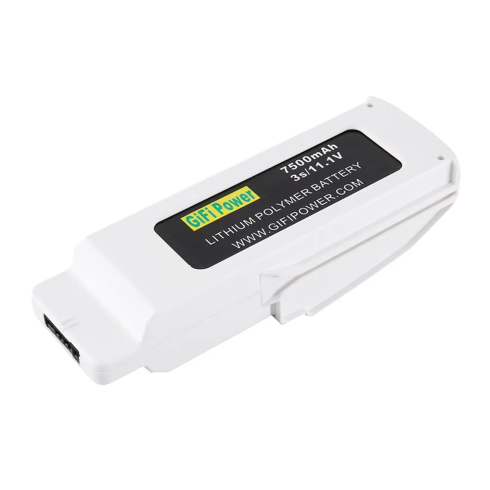 

Lightweight Compact 11.1V 7500mAh LiPo Battery Rechargable Lipolymer Battery for Blade Chroma Drone RC FPV Drone