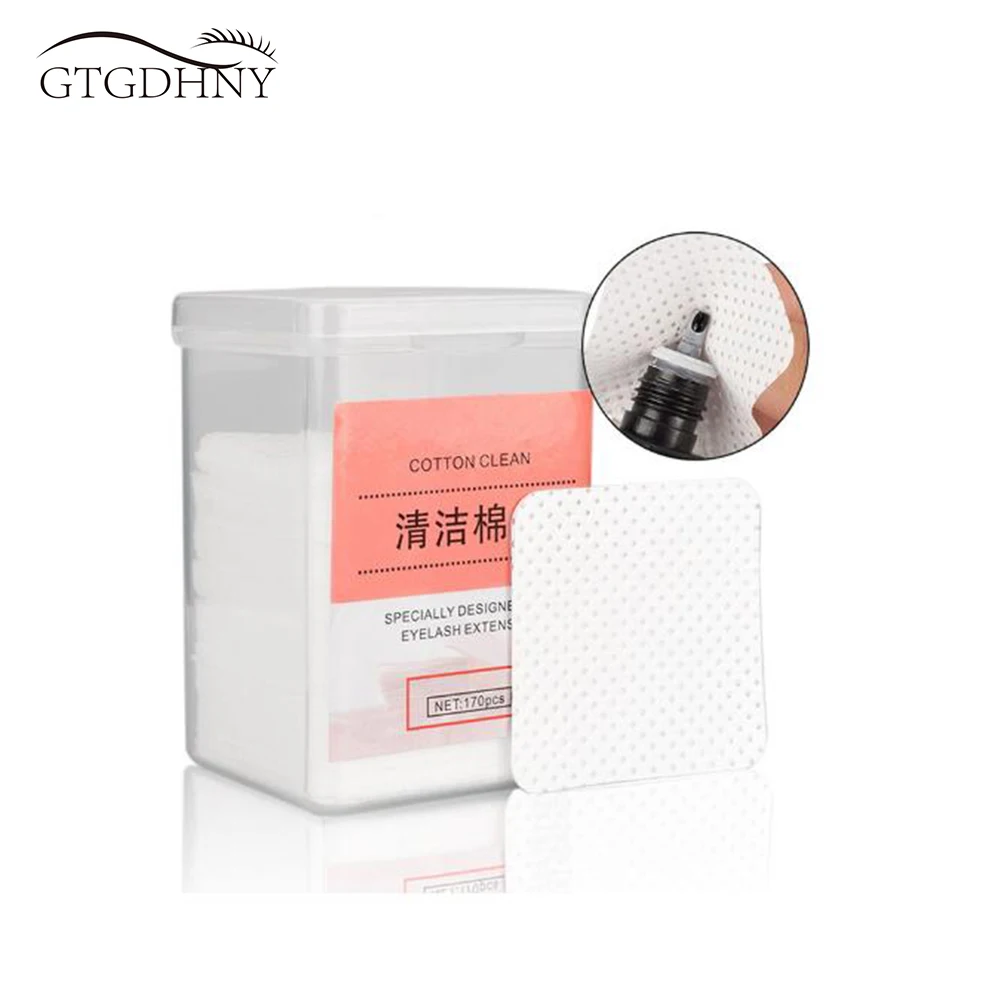 On Sale Glue-Cleaner-Pads Cotton Wipes Paper Eyelash of 170pcs Bottle Clogging The-Glue Wipe-The-Mouth qzKRNxZXJ