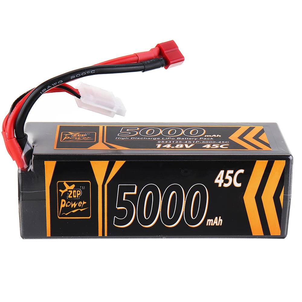 ZOP power 22,2 V 5000mAh 80C 6S Lipo батарея XT60 разъем для радиоуправляемого дрона для RC автомобилей Rc модели RC FPV гоночный беспилотный самолёт вертолет