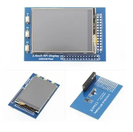 Raspberry Pi 3B + 2 4 дюймовый 26P SPI TFT ЖК-экран с адаптером платы ILI9341 Привод IC 320(RGB)* 240 |