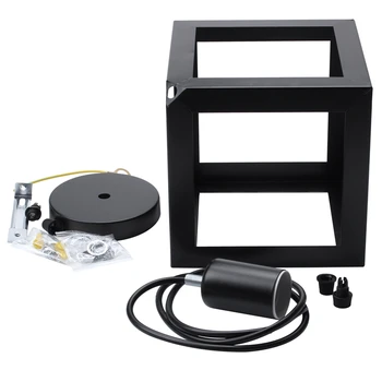 

Lighting Ceiling Lamp Shade with A Suspension Holder Industrial Metal Adjustable Pendant Lamps Perfect for Restaurant