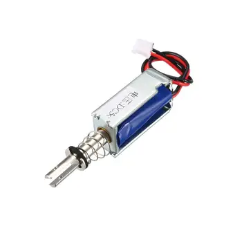 

UXCELL 1PCS Push Pull Type Solenoid Electromagnet Open Frame Linear Motion for Home Appliances Vending Machines 6 sizes