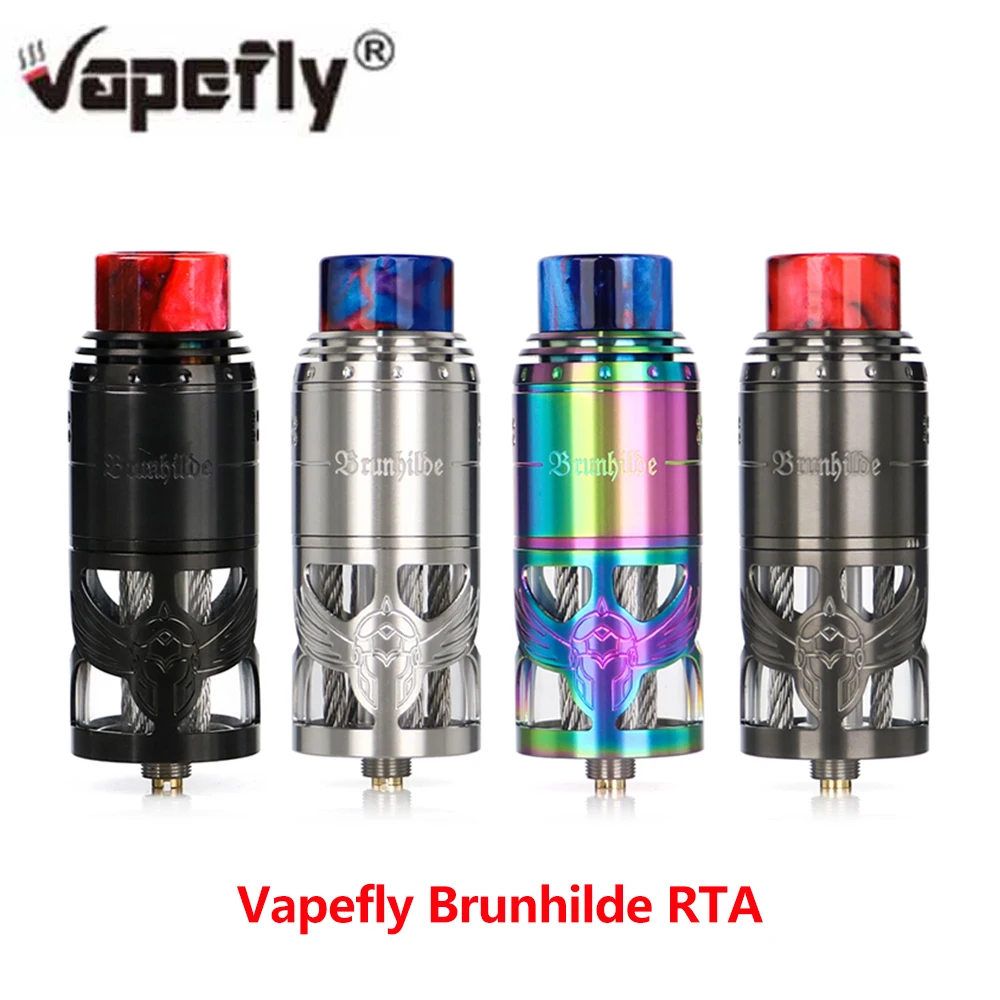 Вейп сигарета Vapefly Brunhilde атомайзер RTA 8 мл/2 мл с полой конструкцией SS и двойной