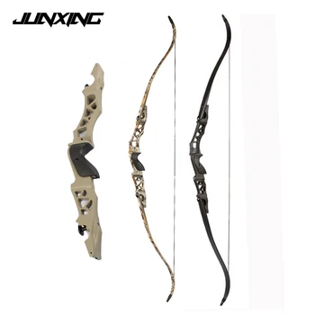 

64 Inches 50Lbs Camo Recurve Bow Takedown Bow for RH Right Hand User Archery Shooting Hunting Outdoor
