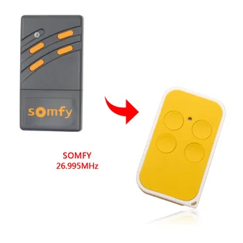 

SOMFY 26.995MHz remote control Low frequency 27mhz~40mhz universal cloning multi-frequency identification garage door remote