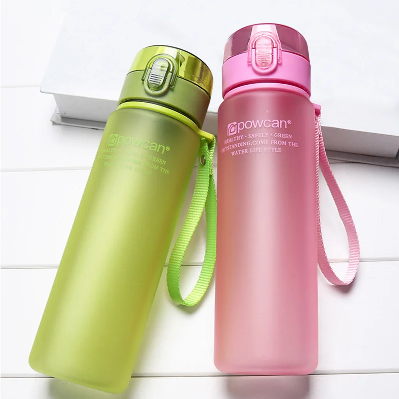 

400ml 560ml Bottle for Water Outdoor Water Bottle Sports Water Bottle Eco-friendly with Lid Hiking Camping Plastic My Bottle.