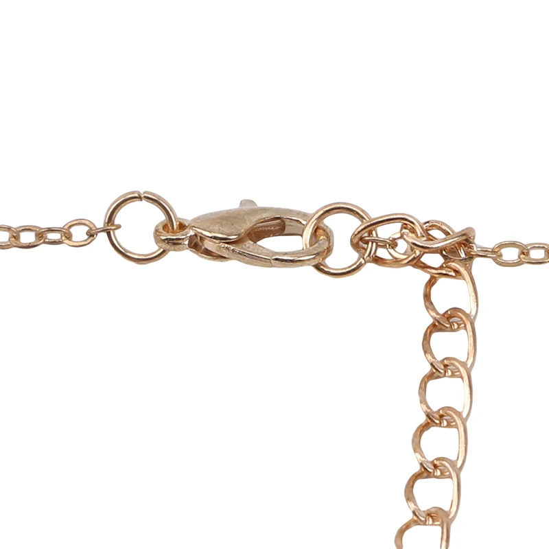 Ожерелье с подвеской в виде кости белого и слоновой для женщин Чокеры черным