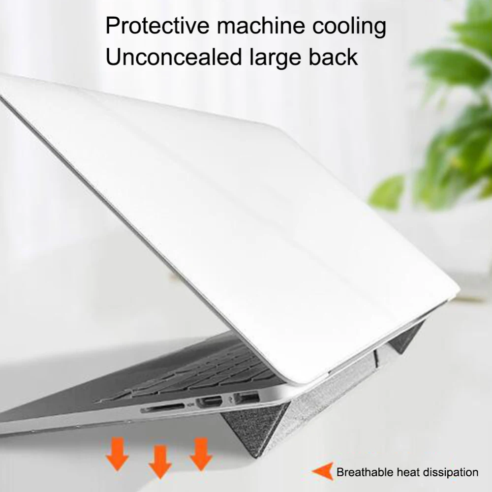 Портативный держатель для ноутбука для Apple MacBook Pro 11-15 дюймов ноутбук анти-скользящий складной регулируемый Невидимый ПК стенд Pad