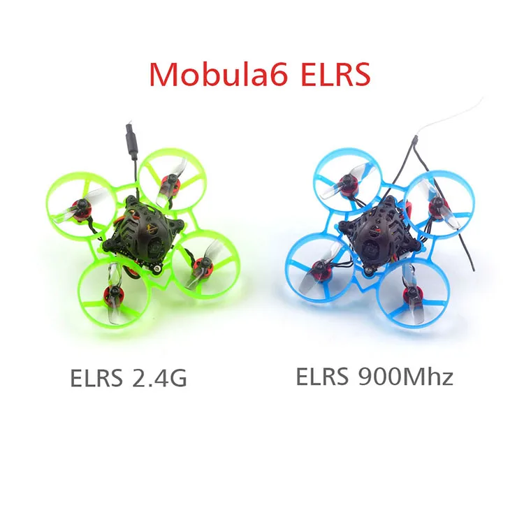 Happymodel Mobula6 ELRS 2.4G ExpressLRS SPI Receiver / 915 / 868MHZ Serial-based 1s 65mm Brushless FPV Brushless whoop drone