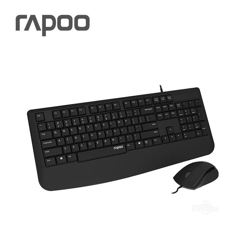 Rapoo NX1900 проводной набор с клавиатурой и мышью для компьютера, офиса, ноутбука клавиатуры