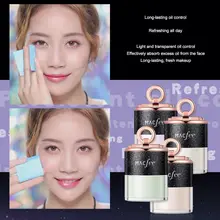 Макияж установка пудра контроль масло водонепроницаемый чехол дефекты даже цвет кожи рассыпчатая пудра для лица