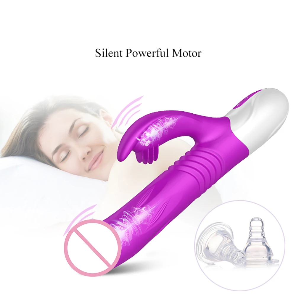 Gode ​​télescopique Vibr jouets sexuels érotiques pour femmes Double langue léchant 10 vitesses G Spot produits pour adultes Clito_voghion.com