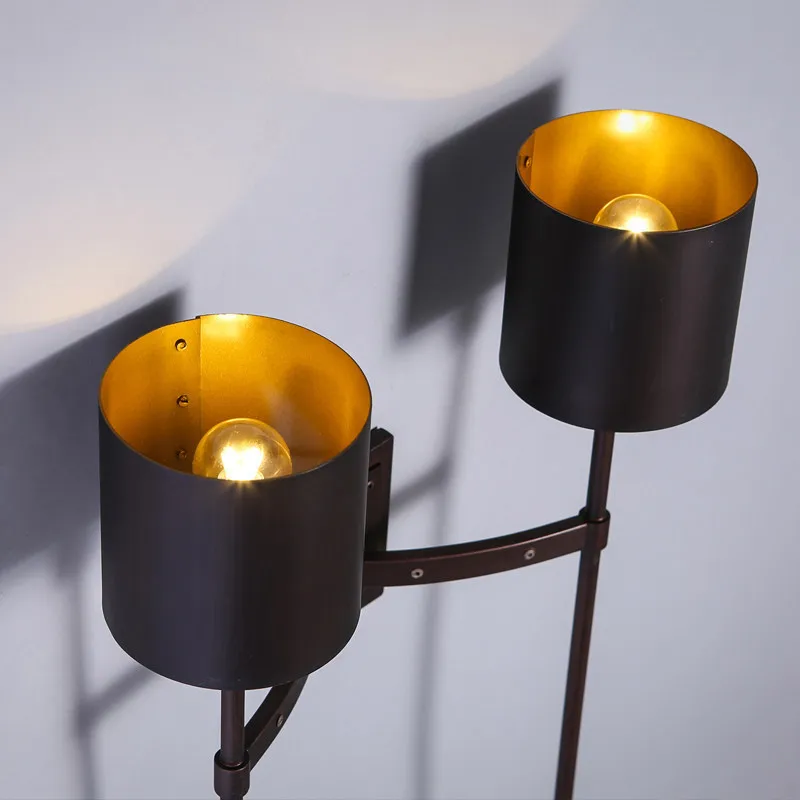 Lamparas Wandlamp, лофт, промышленный Ретро светильник для гостиной, спальни, прикроватный светодиодный настенный светильник, современный простой настенный светильник для коридора
