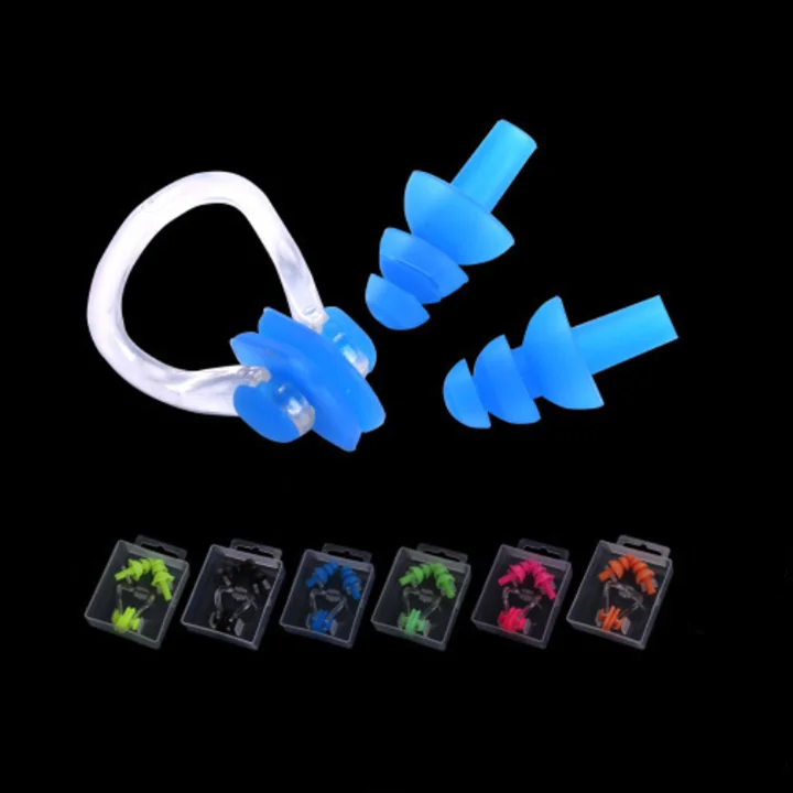 1 комплект Заглушки для ушей с шумоподавлением зажим носа сна путешествий