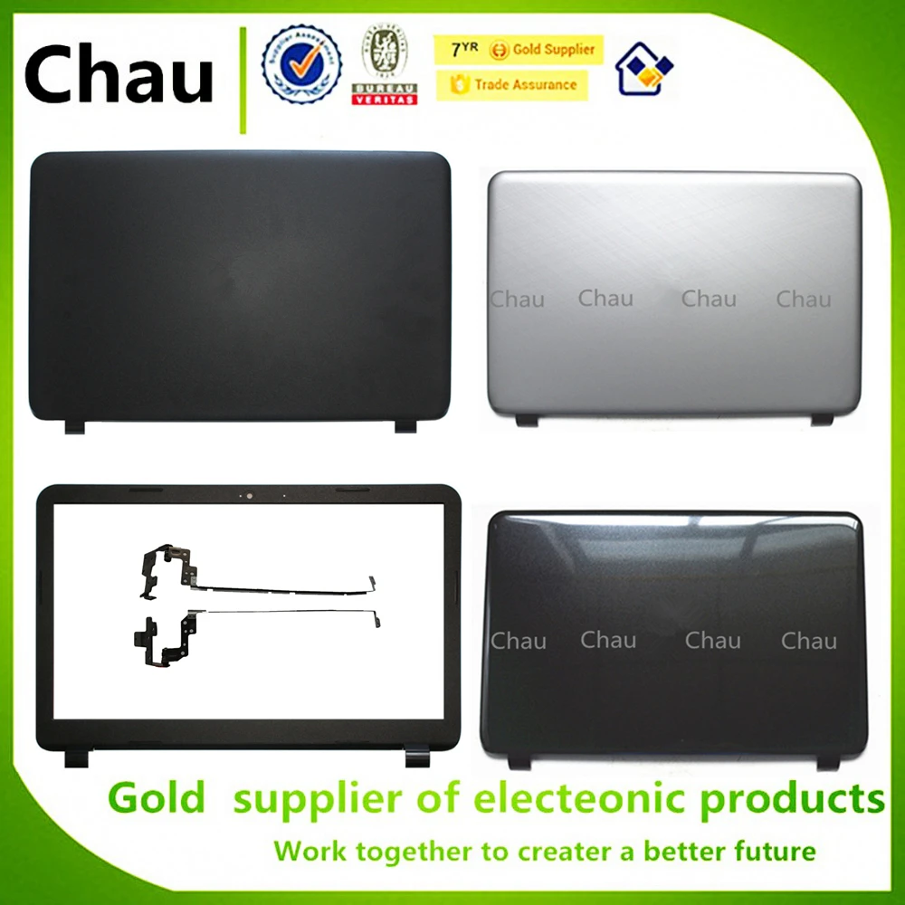 ЖК задняя крышка/ЖК экран/петли для HP 250 255 256 G3 15 G H R T Z G001XX G010DX|Сумки и чехлы