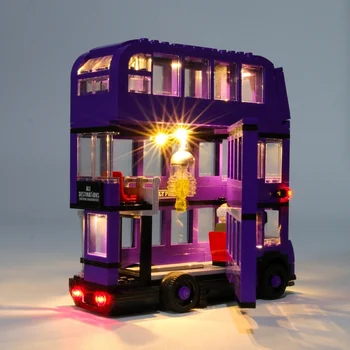 

Building Block Decorative Light For The Knight Bus Lighting Set Compatile With 75957 LED Light Up Kit (NOT Include Model)