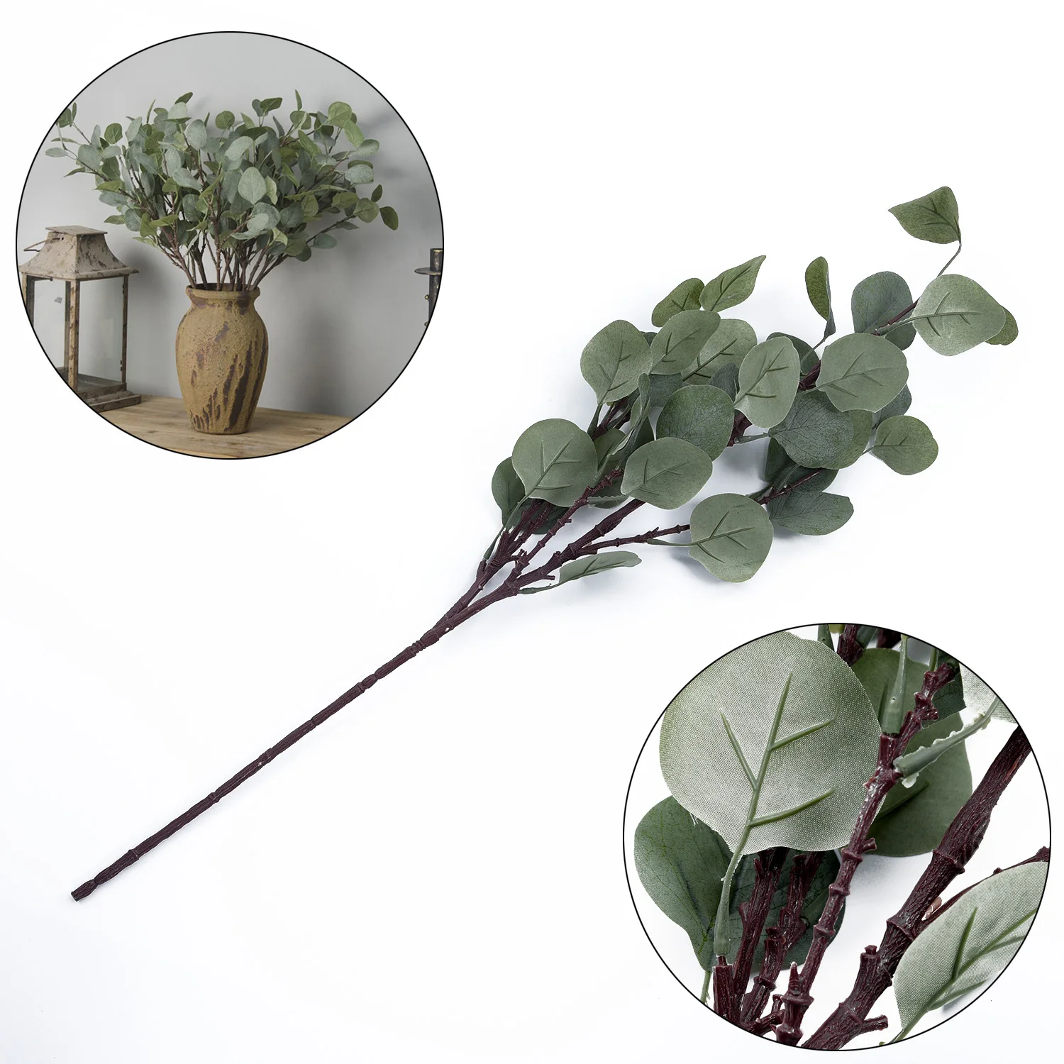 Plantas Artificiales Para Decoracion искусственное растение зеленый поддельный лист листва украшения дома офиса сада Флорес Artificiales