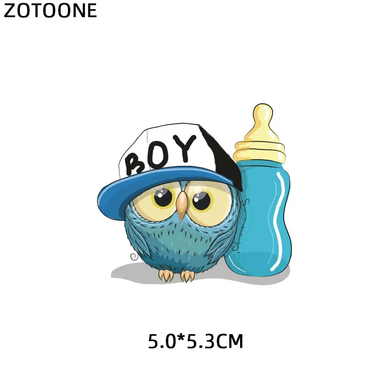 1471 ZOTOONE милые нашивки для одежды с изображениями животных из мультфильмов, наклейки на футболки - Цвет: 1471