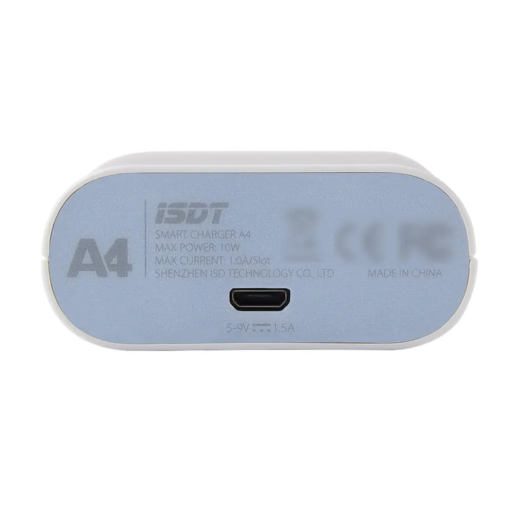 ISDT A4 10 Вт 1.5A AA AAA зарядное устройство DC умный аккумулятор зарядное устройство для 10500 12500 батареи