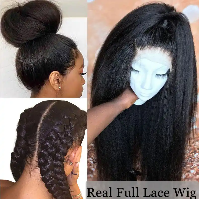 straight wigs human hair