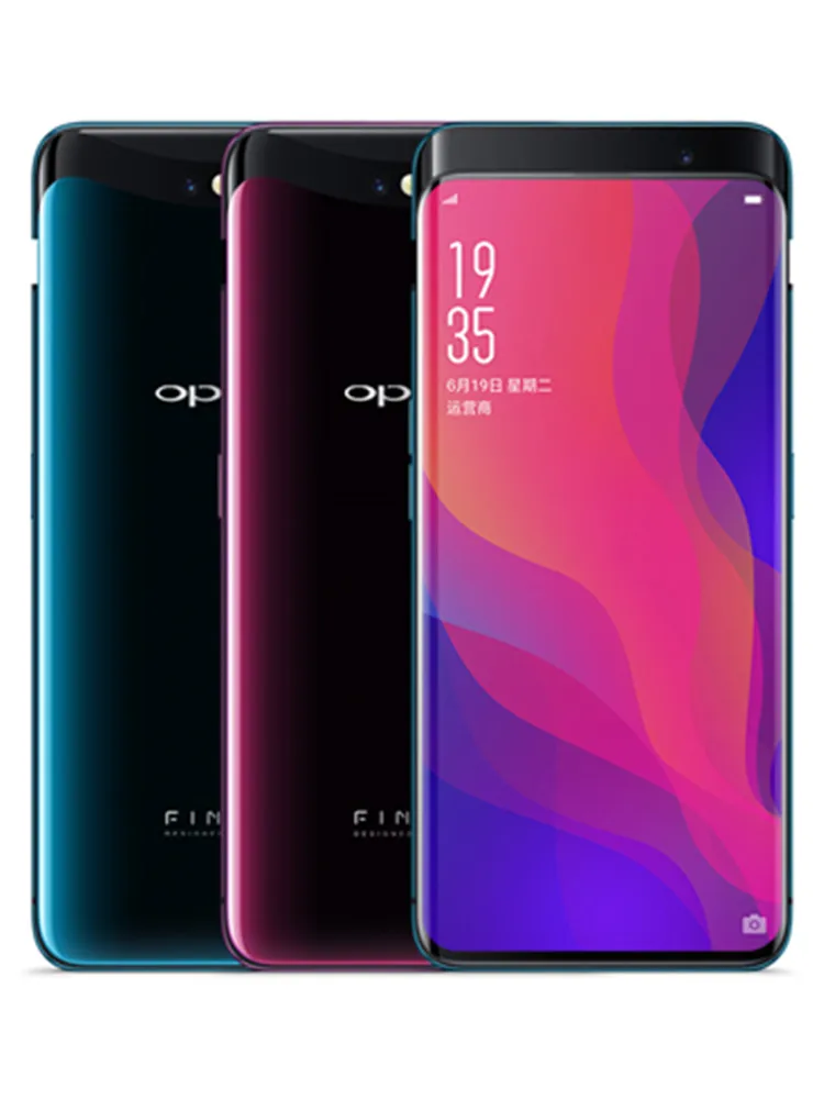 Авторизованный мобильный телефон OPPO Find X, 4G LTE, четыре ядра, 8G+ 128G, распознавание лица, Snapdragon 845, 3D камера, смартфон