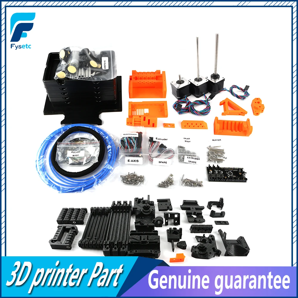 Клон Prusa i3 MK2.5S MK3S MMU2S полный комплект включая печатные части для Prusa i3 MK2.5S/MK3S из разных материалов 2S комплект обновления