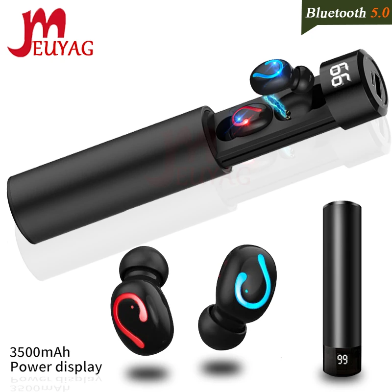 Беспроводные наушники MEUYAG HBQ Q67 Bluetooth 5 0 TWS спортивная Гарнитура свободные руки для