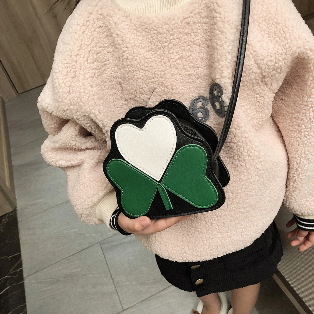 2019 Girl Backpacks Coin Purse Handbag Children Wallet Small Kids Shoulder Handbag Crossbody Purse Money Baby Heart Bags 823