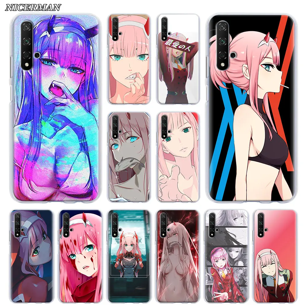 Чехол Zero Two Darling in the FranXX для Huawei Honor 10 10i 20 Lite 30 Pro 20S 20e 8X 9X 8A 9A 9S 9C Жесткий | Мобильные