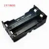 New Black DIY 1/2/3/4 Section Plastic Battery Case Holder Storage Box For 18650 Rechargeable Battery 3.7V DIY ► Photo 3/5