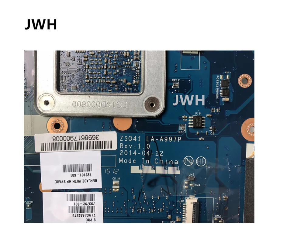 YPAY для hp 245 G3 материнская плата A6-6310 LA-A997P 793101-001 793101-501 793101-601 тестирование работы