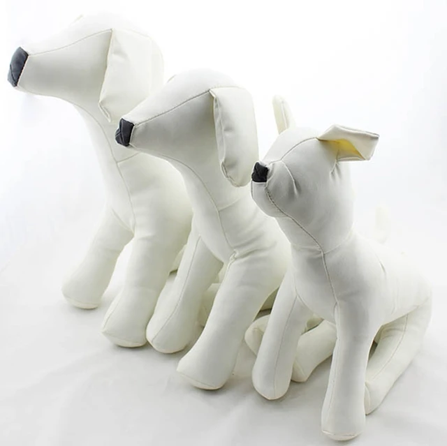 1 Pcs Hond Mannequin Model Voor Etalagepop Voor Honden Zwart/Wit
