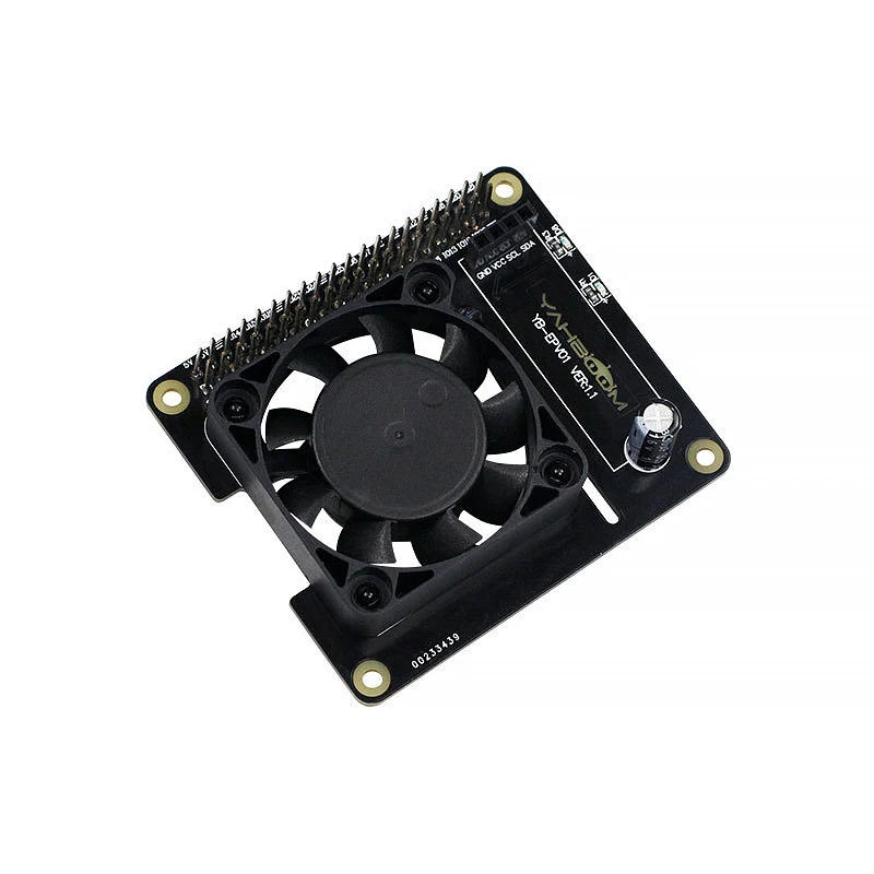 Кулер для охлаждения процессора Raspberry Pi 4B/3B +/3B|Аксессуары демонстрационных