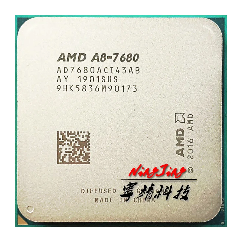AMD A8-Series A8-7680 A8 7680 3 5 ГГц Quad-Core Quad-нить Процессор процессор AD7680ACI43AB 45 Вт Разъем FM2 + |