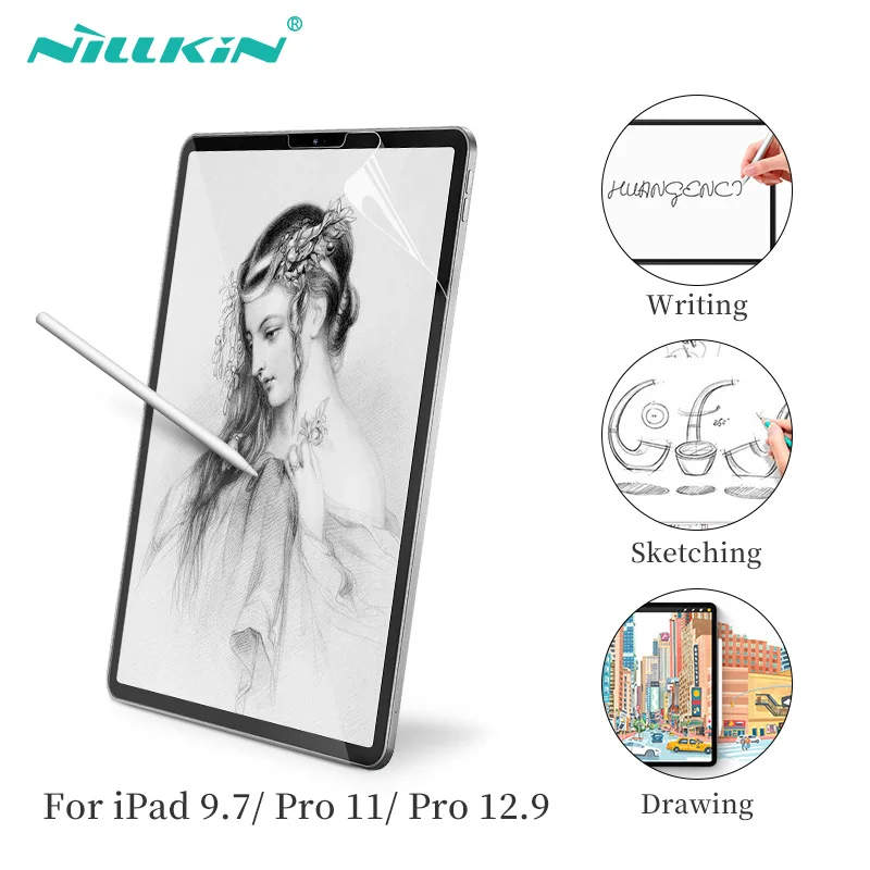 

NILLKIN AR Paper-like Screen Protector for iPad 9.7 2017/2018 For iPad Pro 11 For iPad Pro 12.9 Matte Paper Texture sketch Film