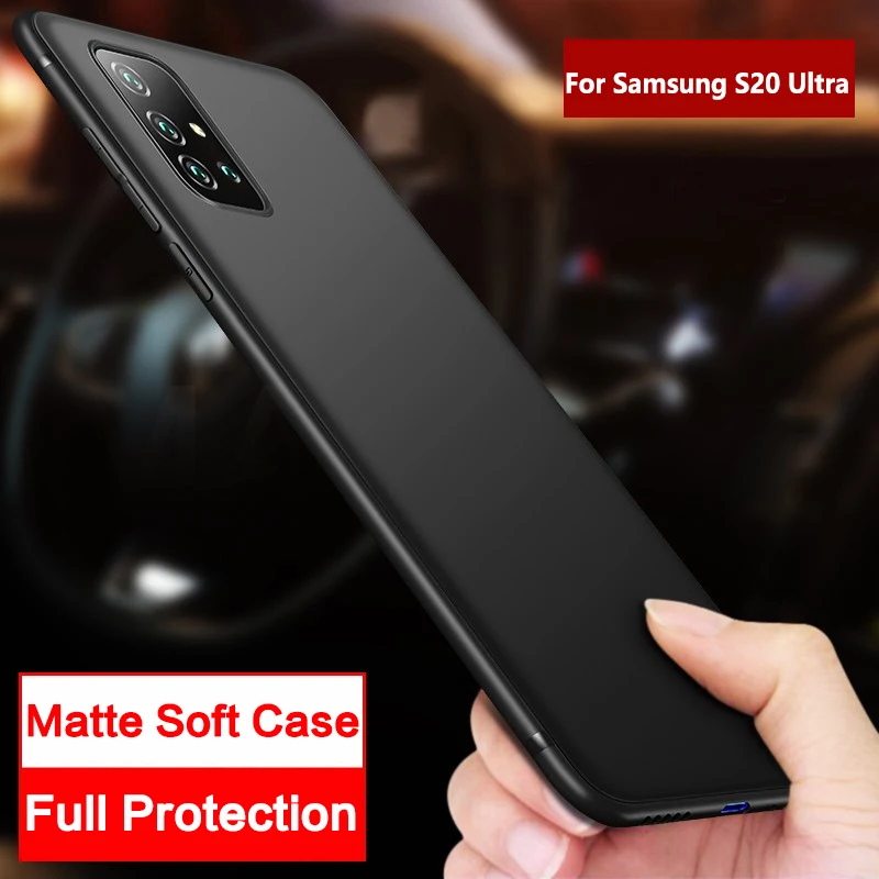 Ультратонкий матовый Мягкий силиконовый чехол для Samsung Galaxy S20 Plus + чехлы телефонов