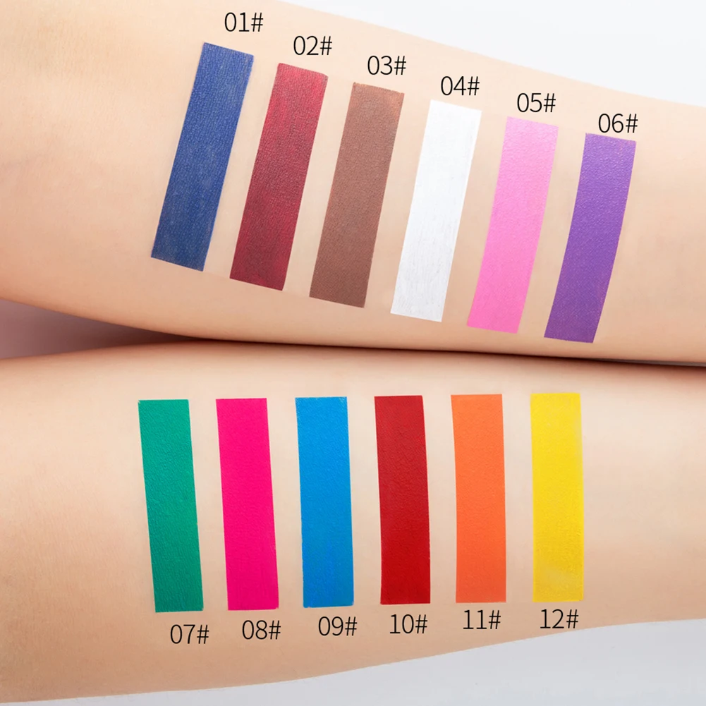 12 Colors Matte Powder Eyeshadow Cream Makeup Palette Highly Pigmented Smudge-proof Nude Eye Shadow Professional Color Powder 12 Colors Matte Powder Eyeshadow Cream Makeup Palette Highly Pigmented Smudge-proof Nude Eye Shadow Professional Color Powder