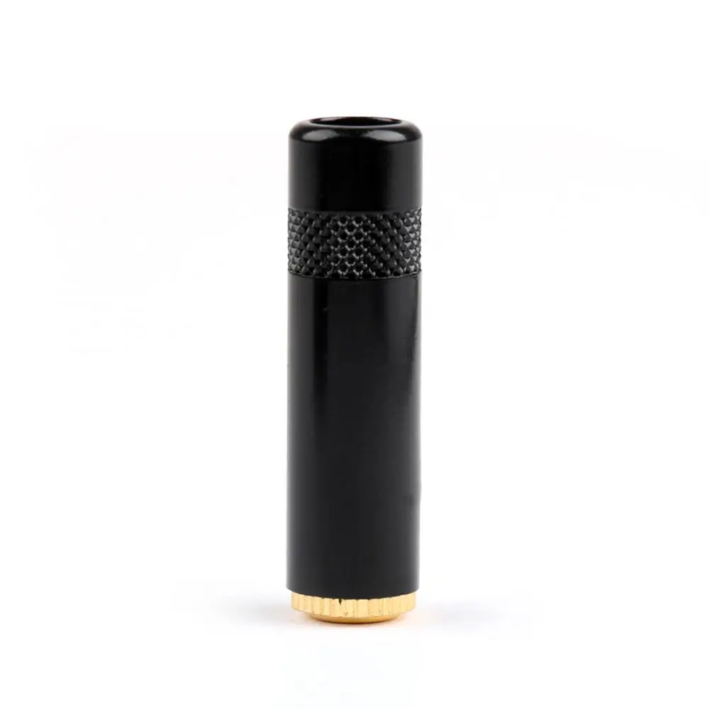 Artudatech 100x 3 5mm Stereo Female Gold Plated Jack Audio Connector Coupler For Headphone Black Jack Parts
