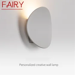 De hadas modernos aplique de pared LED de aluminio de la lámpara de pared decorativa creativa para casa habitación dormitorio balcón pasillo